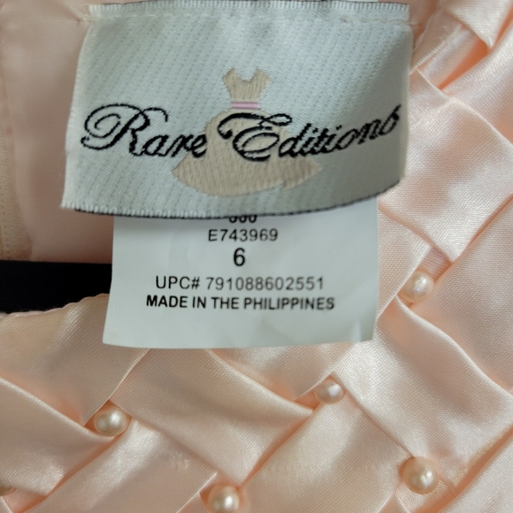 Rare Editions Basketweave Dress Party Dress - Picture 5 of 9